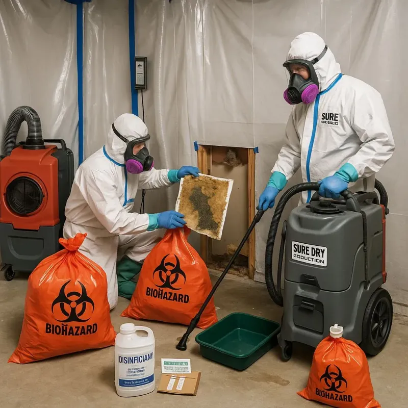 Contaminated Water Handling Protocols process in Hardin, MT