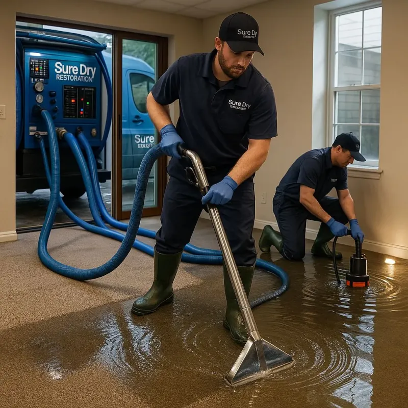 Water Extraction and Removal process in Hardin, MT